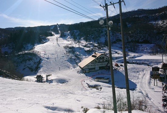 当間ゲレンデは良好でした。|上越国際スキー場のクチコミ画像2
