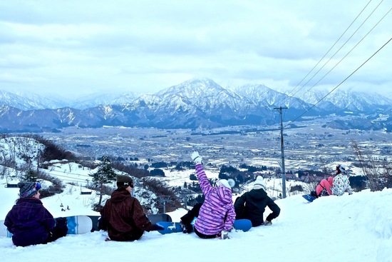 山頂からの景色は最高！！|上越国際スキー場のクチコミ画像