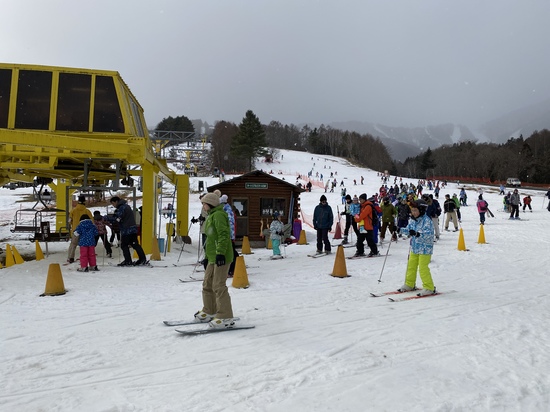 積雪不足|かたしな高原スキー場のクチコミ画像