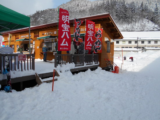 屋台の位置が変わっていました。|めいほうスキー場のクチコミ画像