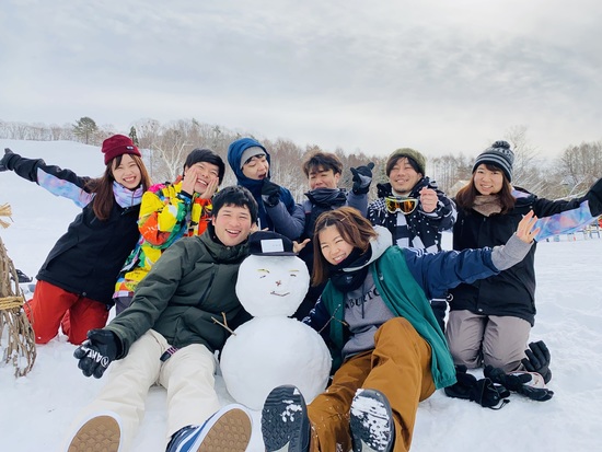 雪だるま作ろう♪|水上高原・奥利根温泉 藤原スキー場のクチコミ画像