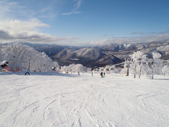 箕輪は最高のスキー日和り|箕輪スキー場のクチコミ画像