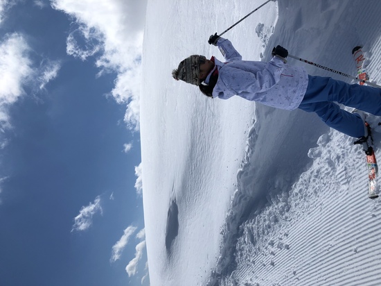 またまだ新雪！|かぐらスキー場のクチコミ画像
