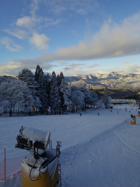 雪が足りない|鷲ヶ岳スキー場のクチコミ画像
