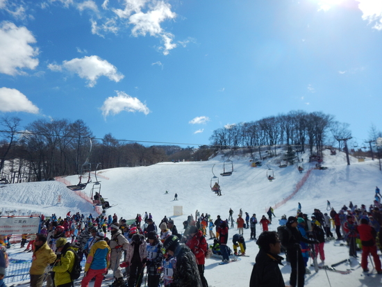横長のスキー場|軽井沢プリンスホテルスキー場のクチコミ画像