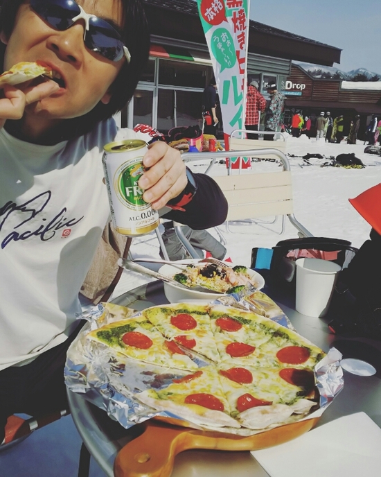 噂のピザ|Hakuba47 ウインタースポーツパークのクチコミ画像