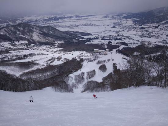 山頂エリアは要注意(笑|スノーリゾート ロマンスの神様（旧 木島平スキー場）のクチコミ画像3