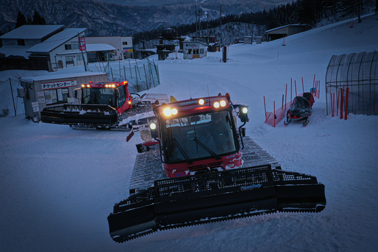 圧雪車とゲレンデ管理|おじろスキー場のクチコミ画像