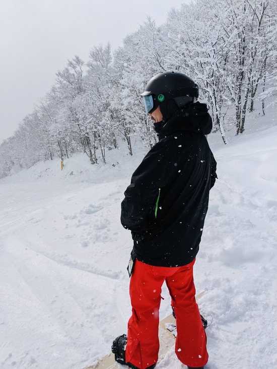 最高の雪質！