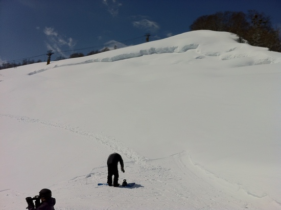 この雪どうでしょうw|関温泉スキー場のクチコミ画像