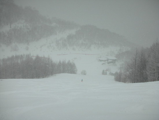 朝から雪|川場スキー場のクチコミ画像