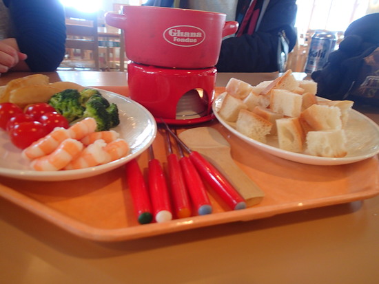 ;ゲレ食でチーズフォンデュ|舞子スノーリゾートのクチコミ画像
