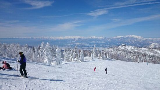 お天気・眺望・雪質最高！|志賀高原リゾート中央エリア（サンバレー～一の瀬）のクチコミ画像