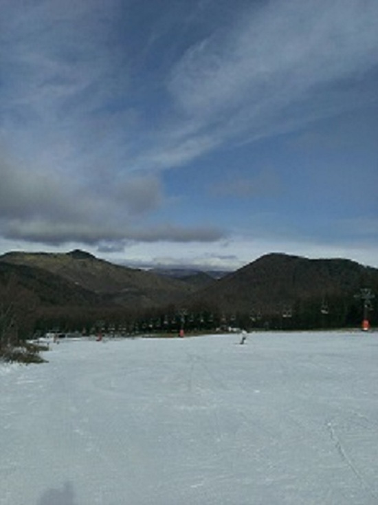 まずまずの雪|湯の丸スキー場のクチコミ画像