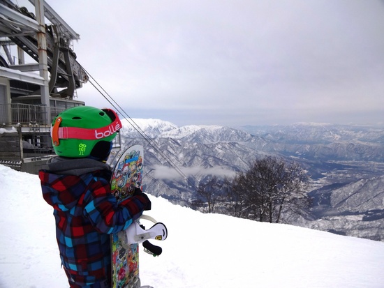 子供も見惚れる絶景|六日町八海山スキー場のクチコミ画像