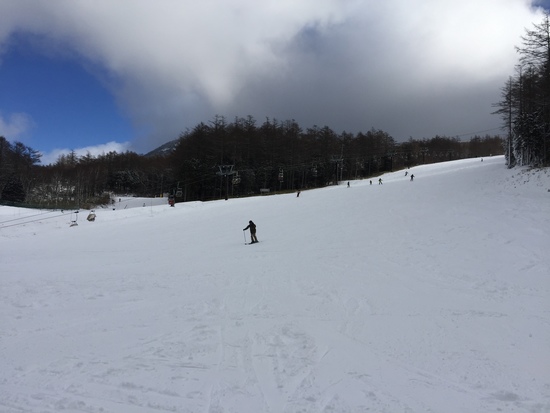 幅がそこそこそこ広め|湯の丸スキー場のクチコミ画像