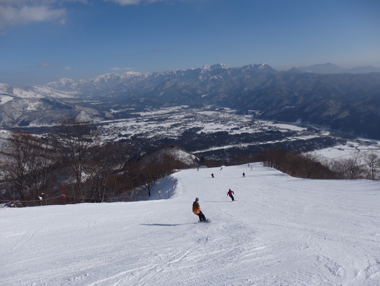 ルート1は距離も長く良い斜度が続くコース|Hakuba47 ウインタースポーツパークのクチコミ画像