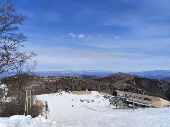 日本最南端天然雪のスキー場❄️