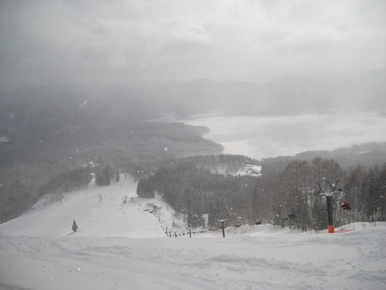 温度低く雪軽い、景色も最高|White Resort 白馬さのさかのクチコミ画像