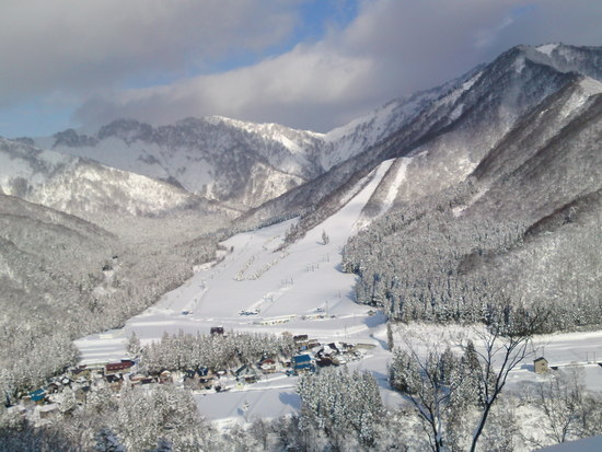 岩原スキー場を望む|湯沢パークスキー場のクチコミ画像