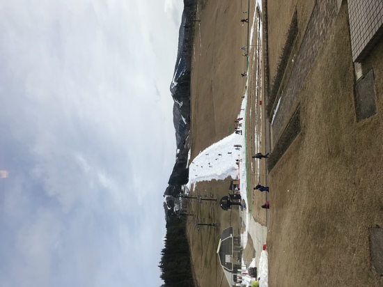 雪がありませんでした。|スキージャム勝山のクチコミ画像