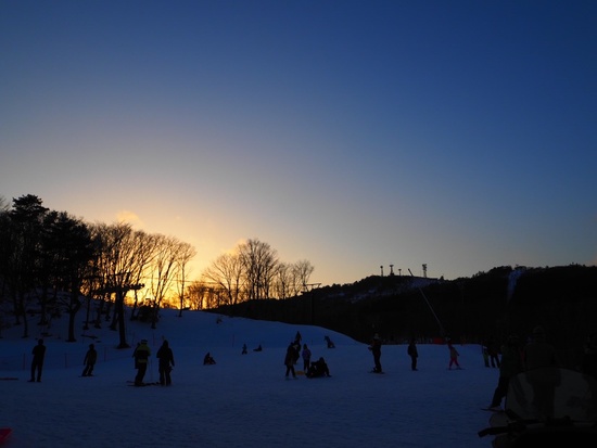 冬の空は七変化|峰山高原リゾートのクチコミ画像2