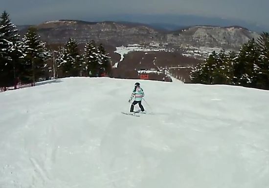 ブランシュは、春でも雪質サイコー|ブランシュたかやまスキーリゾートのクチコミ画像