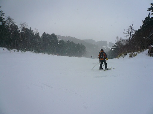 雪のちガス少々|信州松本 野麦峠スキー場のクチコミ画像