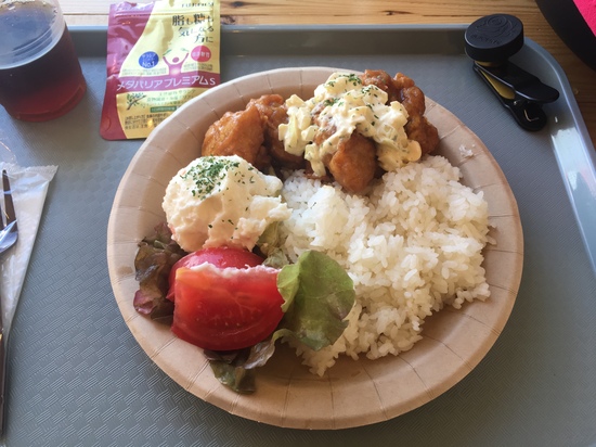 イタダキチキンで満腹@舞子|舞子スノーリゾートのクチコミ画像