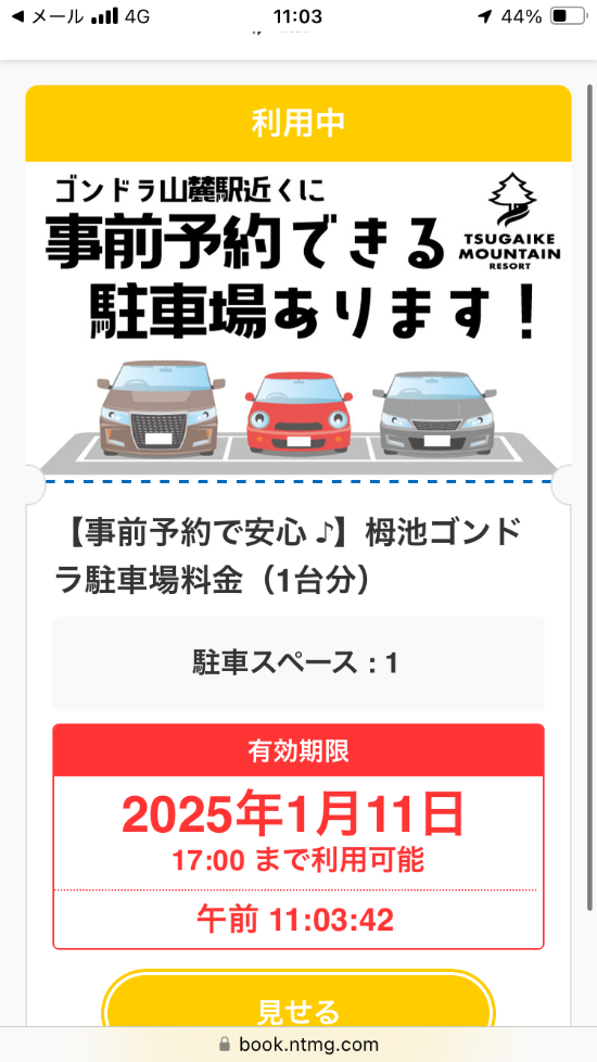 ありです。