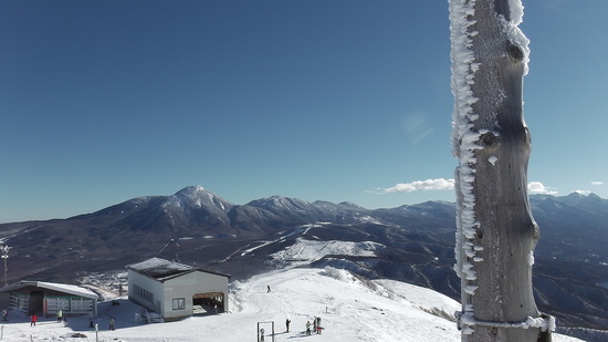 スーパー快晴には是非山頂へ|車山高原SKYPARKスキー場のクチコミ画像2