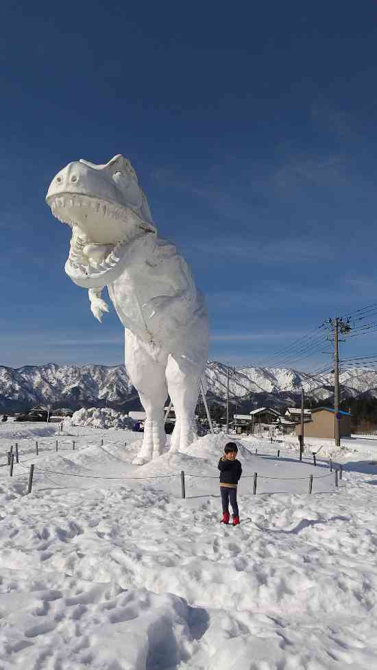 恐竜発見|スキージャム勝山のクチコミ画像