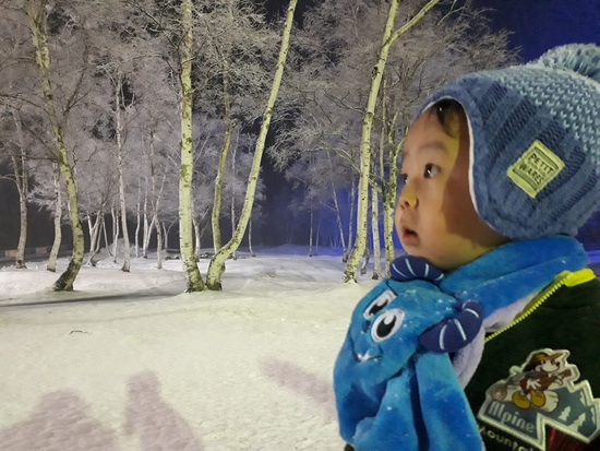 息子2歳　初めての雪|水上高原スキーリゾートのクチコミ画像