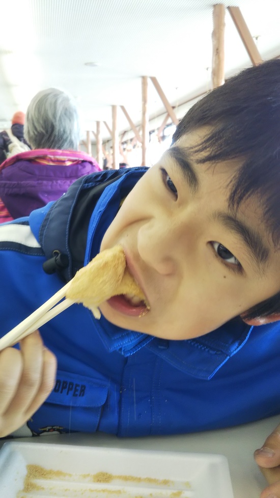 振る舞い餅|箱館山スキー場のクチコミ画像