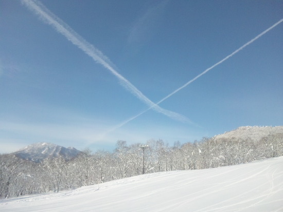 飛行機雲|池の平温泉アルペンブリックスキー場のクチコミ画像2