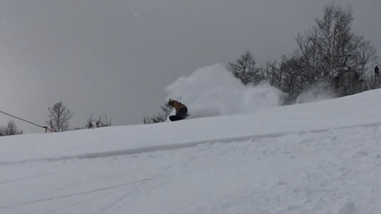 雪質最高です(　・ω・)ゞ|飛騨かわいスキー場のクチコミ画像3