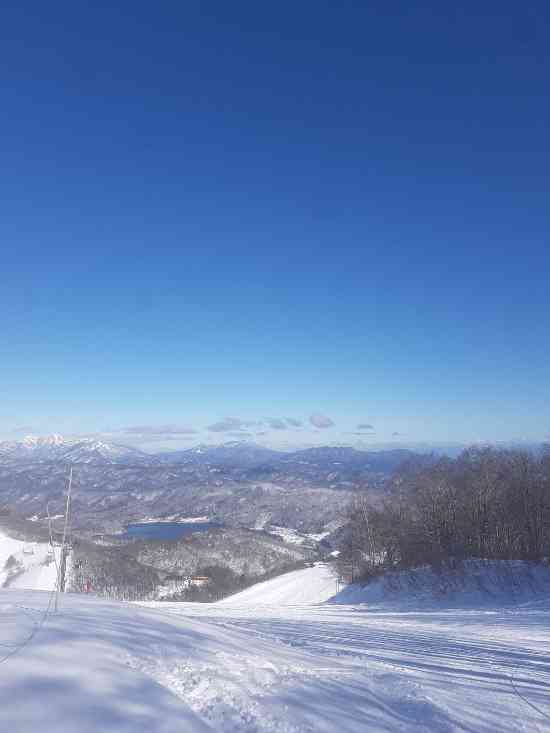 下のダウンヒルは良いです|HAKUBAVALLEY 鹿島槍スキー場 ファミリーパークのクチコミ画像