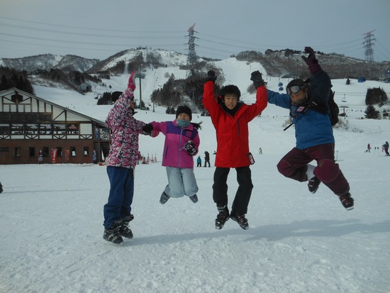 苗場でジャンプ|苗場スキー場のクチコミ画像