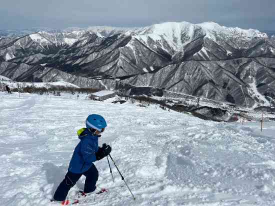 筍山ゲレンデで初めて滑走|苗場スキー場のクチコミ画像