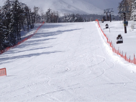 天気がよかったが、寒かった|開田高原マイアスキー場のクチコミ画像