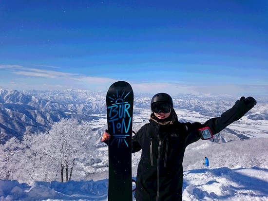 ピーカン！|六日町八海山スキー場のクチコミ画像