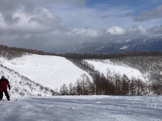 思ったより雪は良い|オグナほたかスキー場のクチコミ画像2
