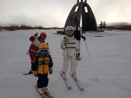 オープニングに滑ってきました|ファミリーゲレンデ 霧ヶ峰スキー場のクチコミ画像2