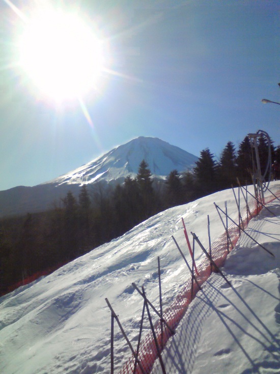 富士山の眺めが良い|ふじてんスノーリゾートのクチコミ画像