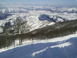 急斜面が長い|六日町八海山スキー場のクチコミ画像