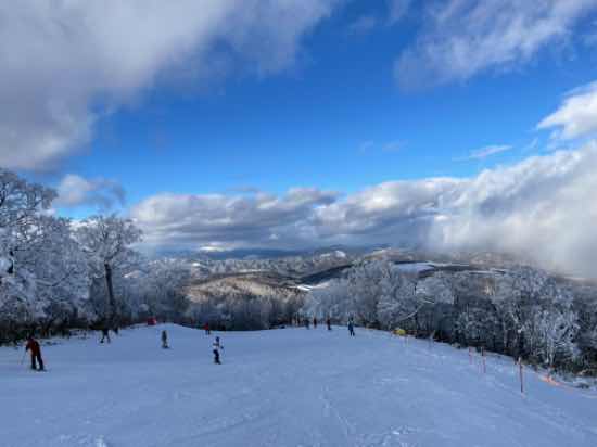 雪質いいです。