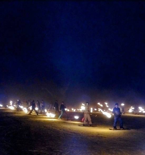 雪の祭典　たいまつスキー