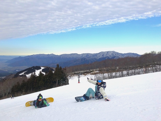 ゲレンデと雲の平行線|スキージャム勝山のクチコミ画像