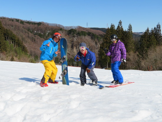 なかよし3人組|めいほうスキー場のクチコミ画像