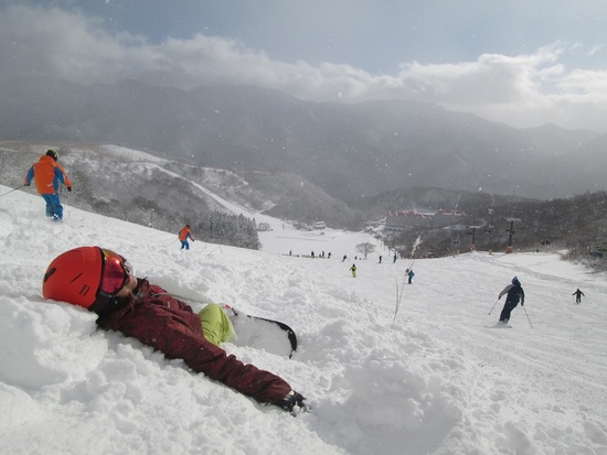 雪布団最高|白馬コルチナスキー場のクチコミ画像